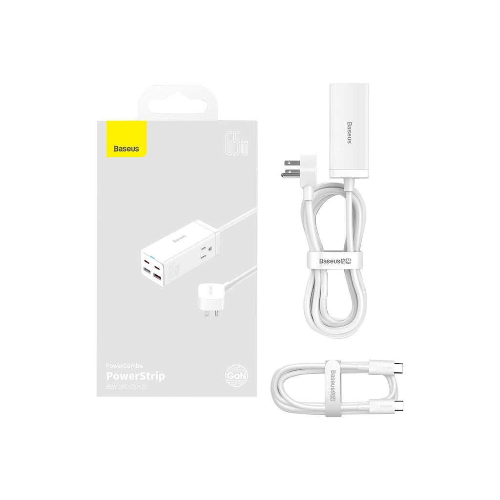 Baseus GaN3 Pro 6 Ports Power Strip 65W