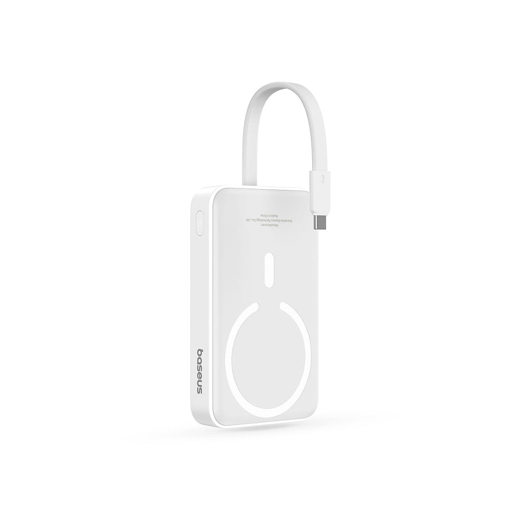 Baseus Magnetic Power Bank 30W 10000mAh With Built-in USB-C Cable