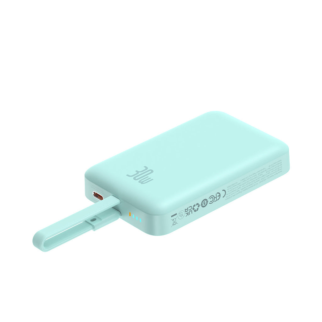 Baseus Magnetic Power Bank 30W 10000mAh With Built-in USB-C Cable