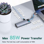 Baseus Metal Gleam Series 9-in-1 USB C HUB