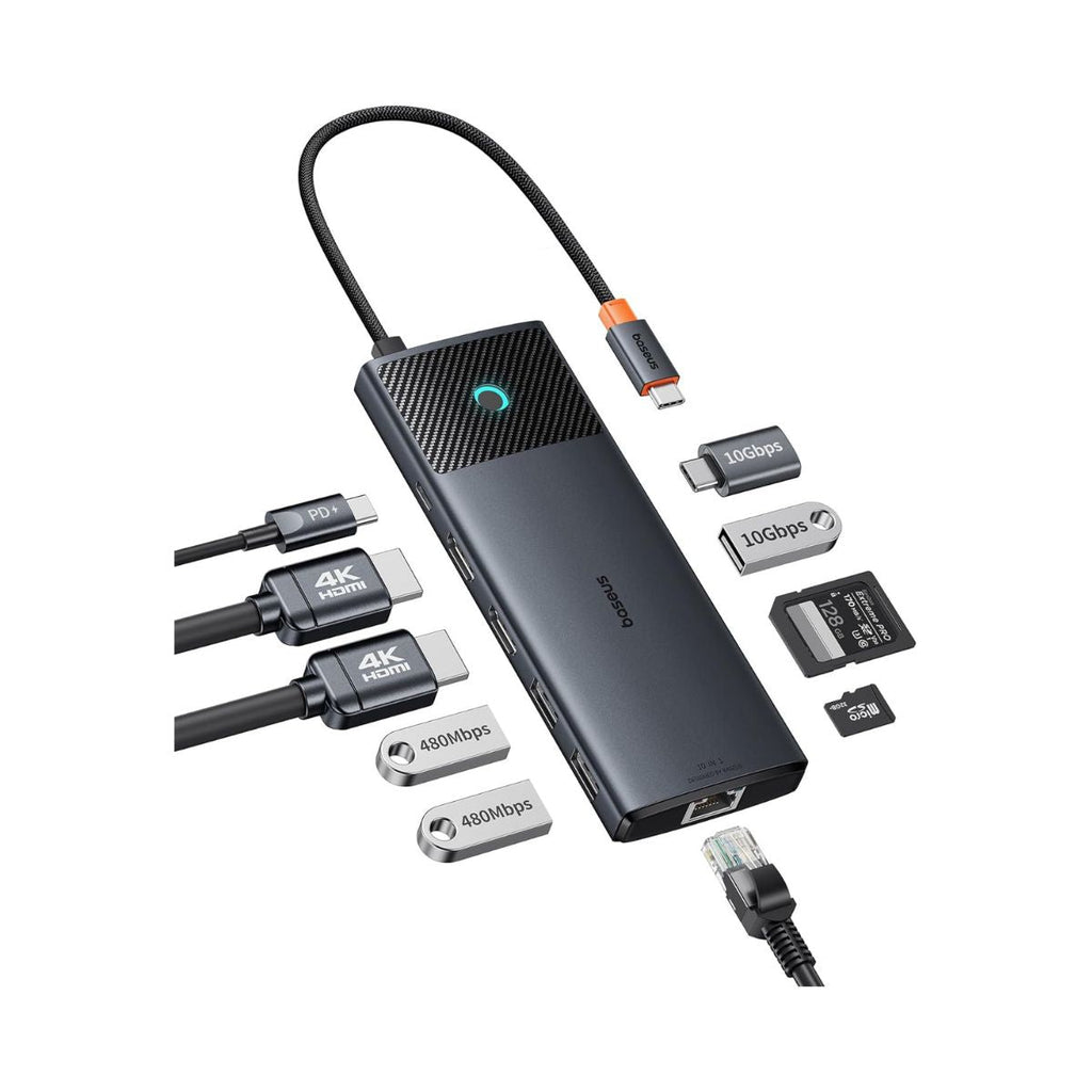 Baseus Metal Gleam Series II 10-in-1 USB HUB