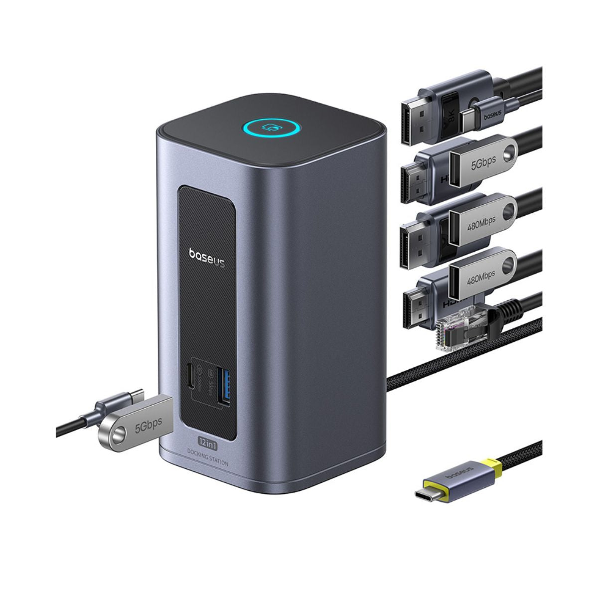 Baseus Nomos NU1 Air Mac 12-in-1 Docking Station
