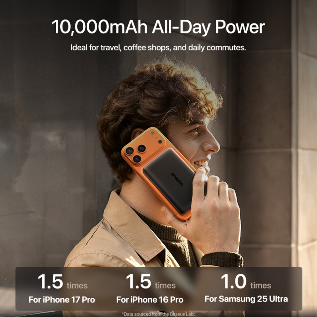 Baseus PicoGo AM52 Qi2.2 Magnetic Power Bank 10000mAh 25W