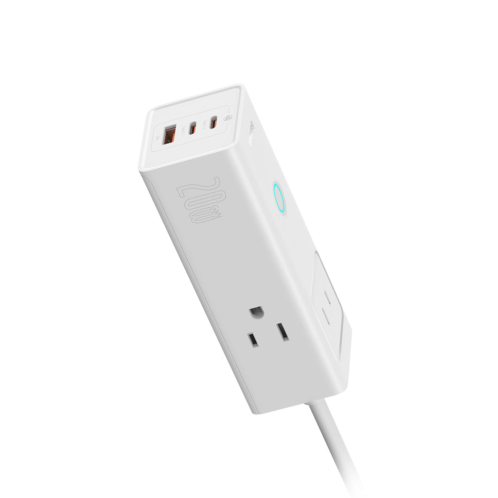 Baseus PowerCombo Lite 6 Ports Power Strip 20W