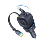 Baseus PrimeTrip VR2 Max Car Charger with Retractable Cable 3C+U 163W