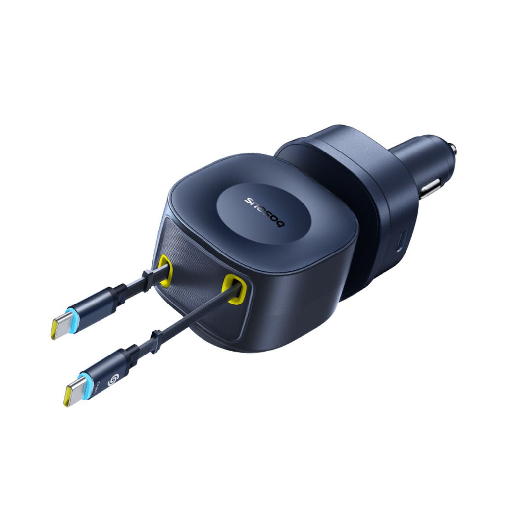 Baseus PrimeTrip VR2 Max Car Charger with Retractable Cable 3C+U 240W