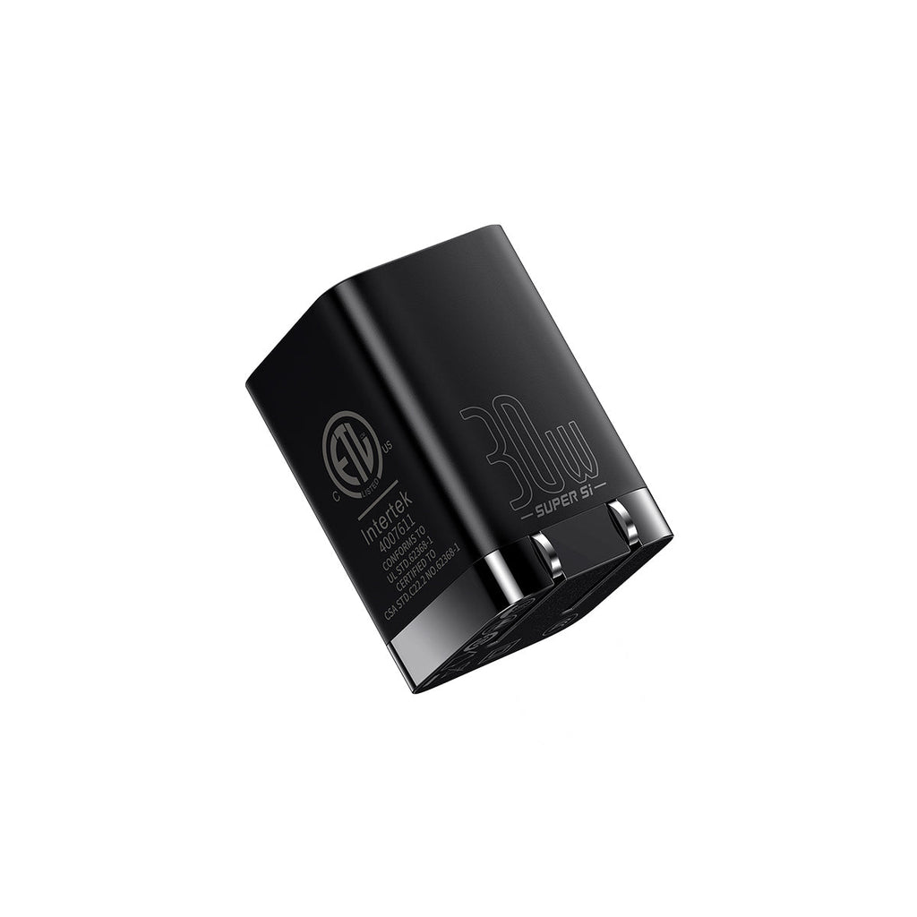 Baseus Super Si Pro Dual Port Fast Charger 30W