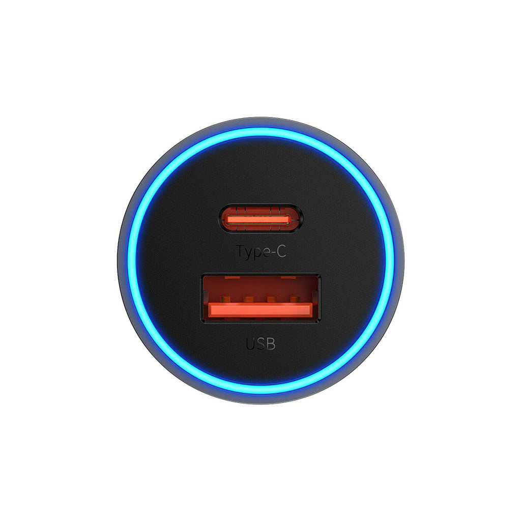 Baseus USB-A+USB-C Car Charger 60W