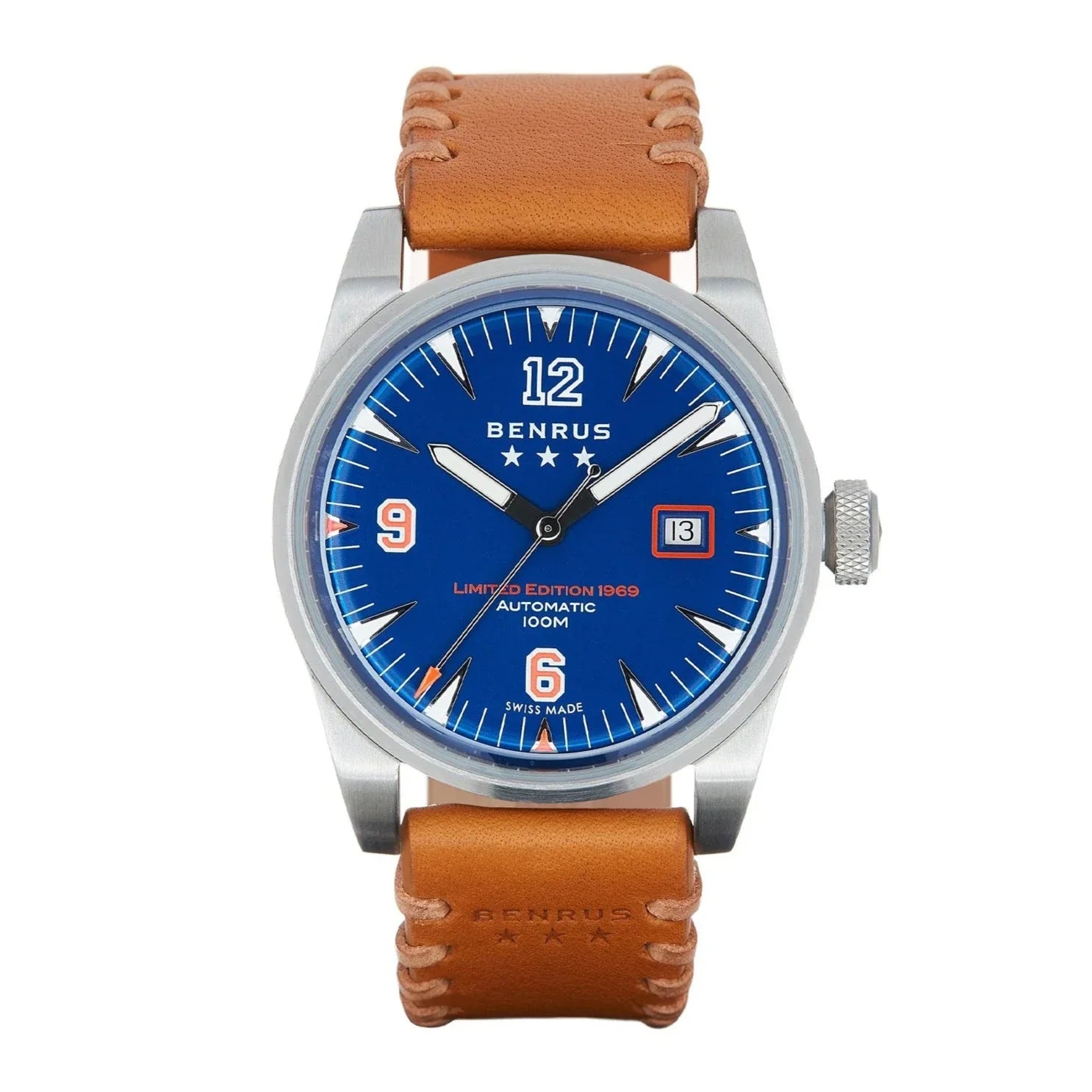 Benrus Men's Classic Limited Edition Watch Blue