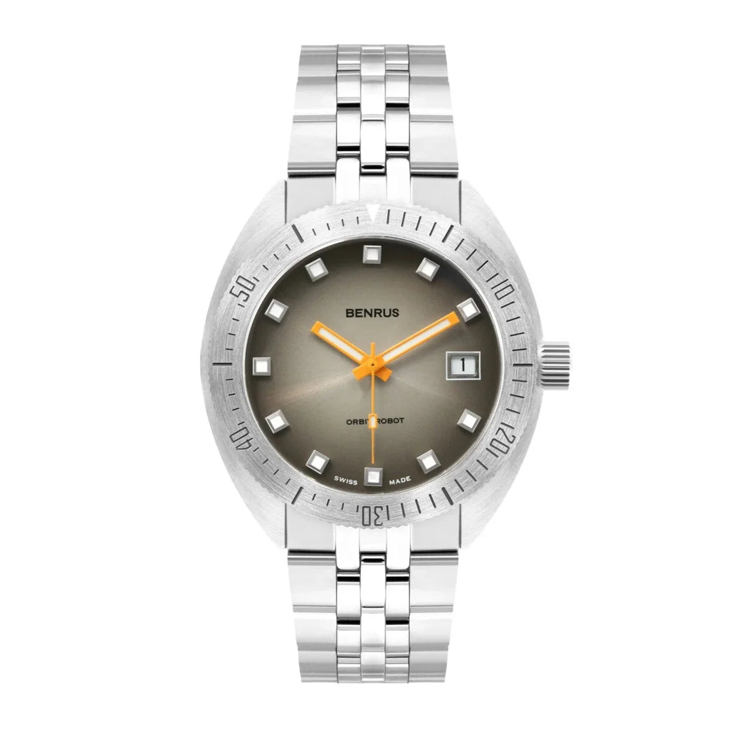Benrus Men's Skin Diver Watch Grey