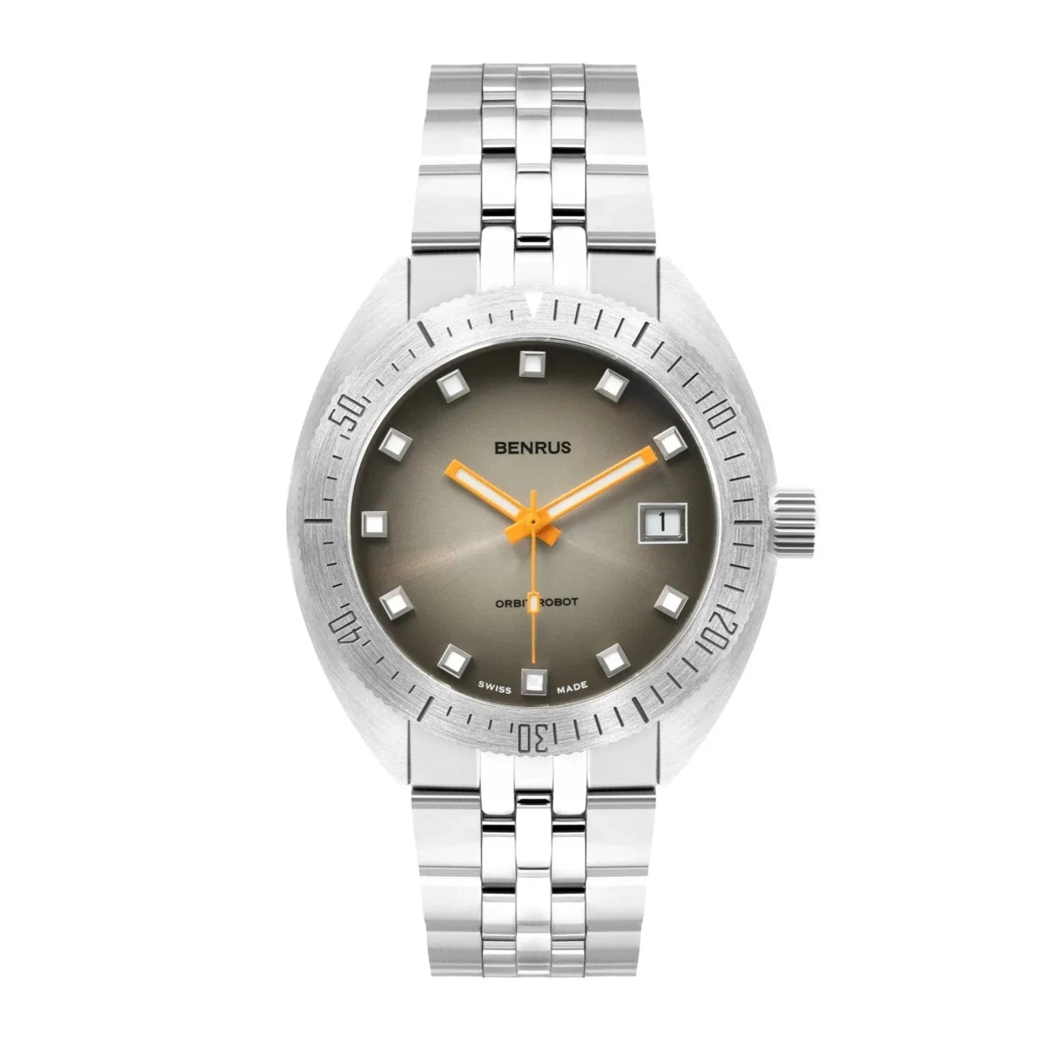 Benrus Men's Skin Diver Watch Grey
