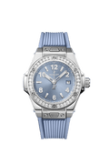 Big Bang One Click Steel Coal Blue Diamonds