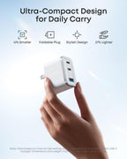 Anker 737 Power Bank (PowerCore 24K) and Anker Nano Charger (70W, 3 Ports)