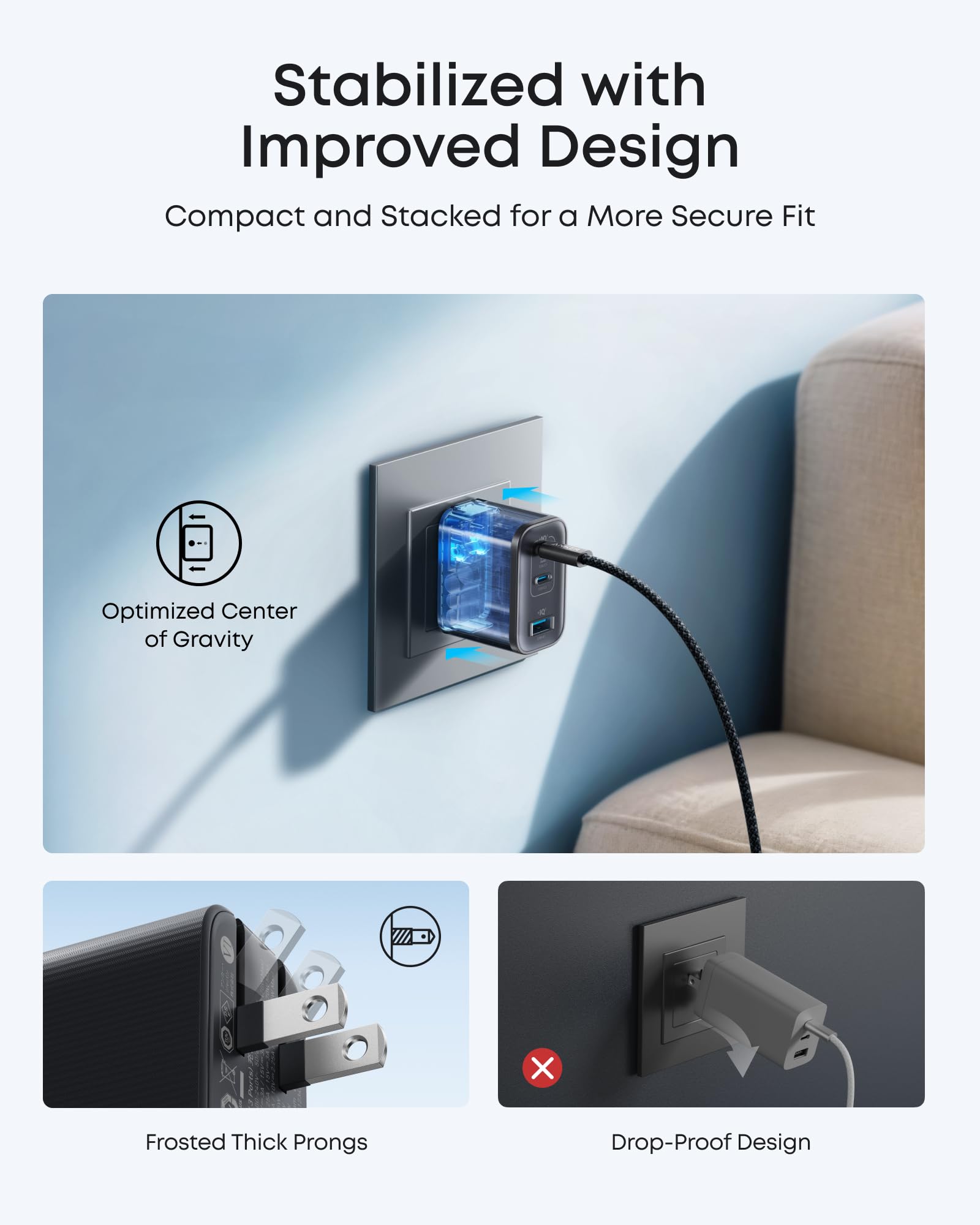 Anker Nano Charger (70W, 3 Ports) and Anker Nano Power Bank (10K, 45W, Built-In Retractable USB-C Cable)