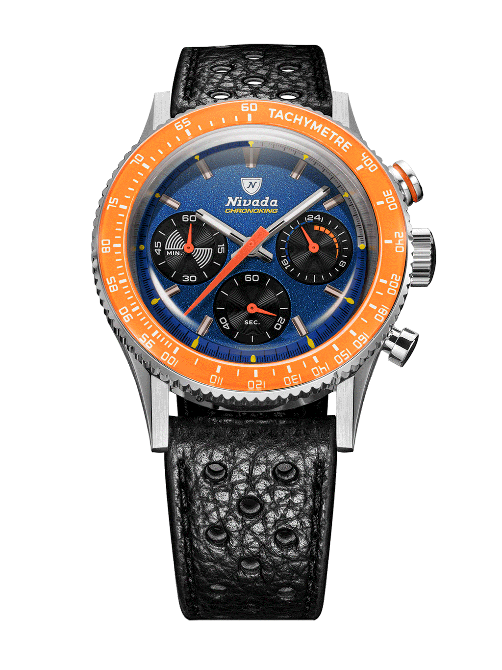 Chronoking Mecaquartz Racing Blue | 38mm, Mens Watch