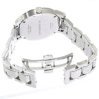 Burberry Ladies Watch Check Stamped 34mm Pink