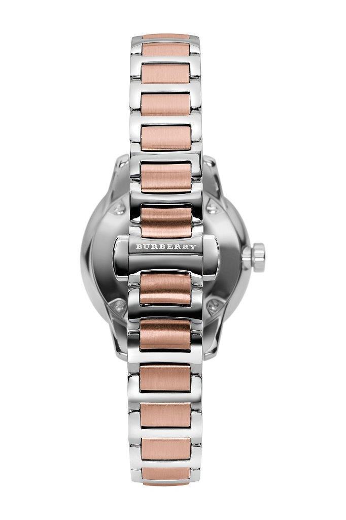 Burberry Ladies Watch Swiss Classic Two Tone