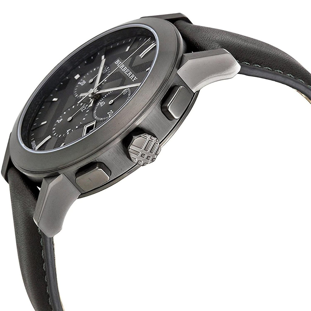 Burberry Men's Watch Chronograph The City Black