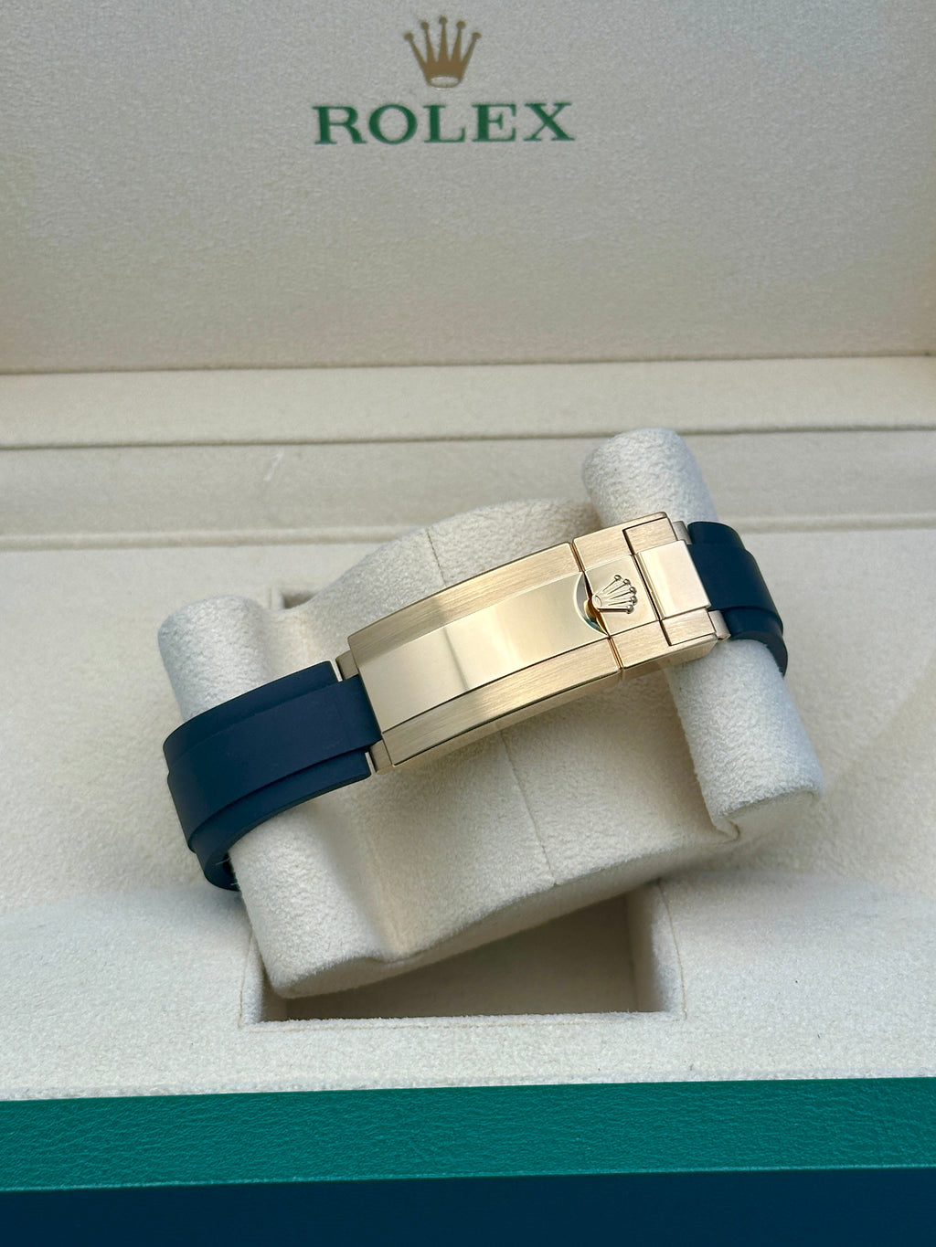 Rolex Yellow Gold Yacht-Master 42  - Black Dial - 226658
