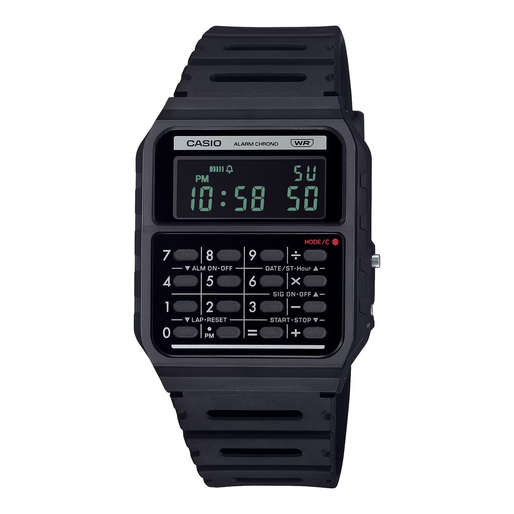 Casio POP Watch Data Bank Calculator Black