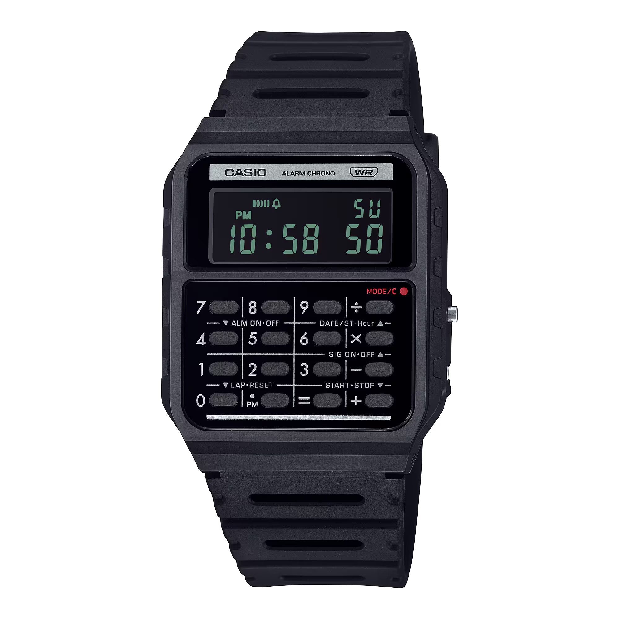 Casio POP Watch Data Bank Calculator Black