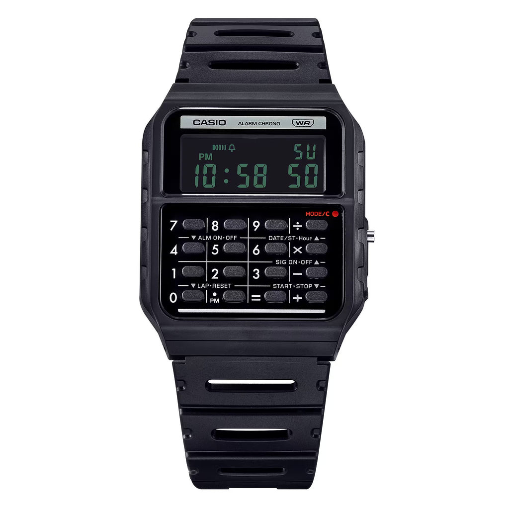 Casio POP Watch Data Bank Calculator Black