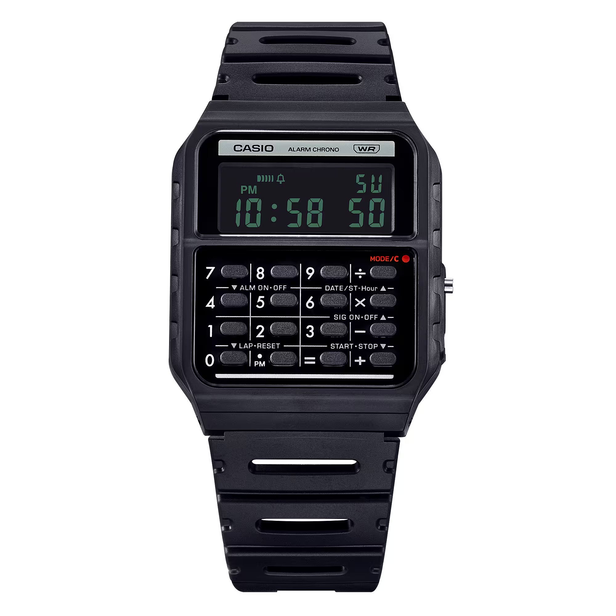 Casio POP Watch Data Bank Calculator Black