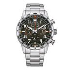 Citizen Eco-Drive Chronograph Men's Watch 43mm Black Dial