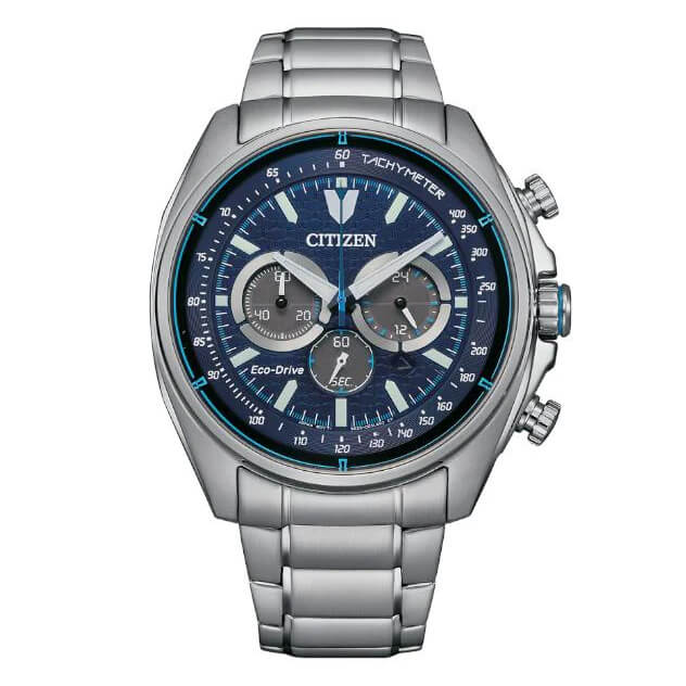 Citizen Men's Watch Eco-Drive Active Chrono Blue
