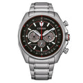 Citizen Men's Watch Eco-Drive Active Chrono Black Red