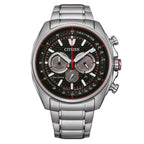 Citizen Men's Watch Eco-Drive Active Chrono Black Red