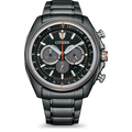 Citizen Eco-Drive Chronograph Black PVD Men's Watch