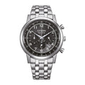 Citizen Eco-Drive Chronograph Men's Watch 42mm Black Dial