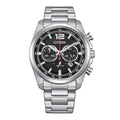 Citizen Eco-Drive Chronograph Men's Watch 41mm Black Dial