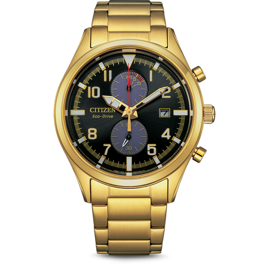 Citizen Eco-Drive Chronograph Gold Men's Watch