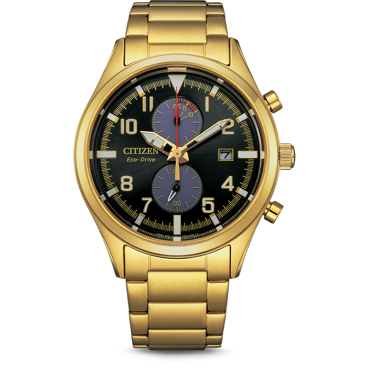 Citizen Eco-Drive Chronograph Gold Men's Watch