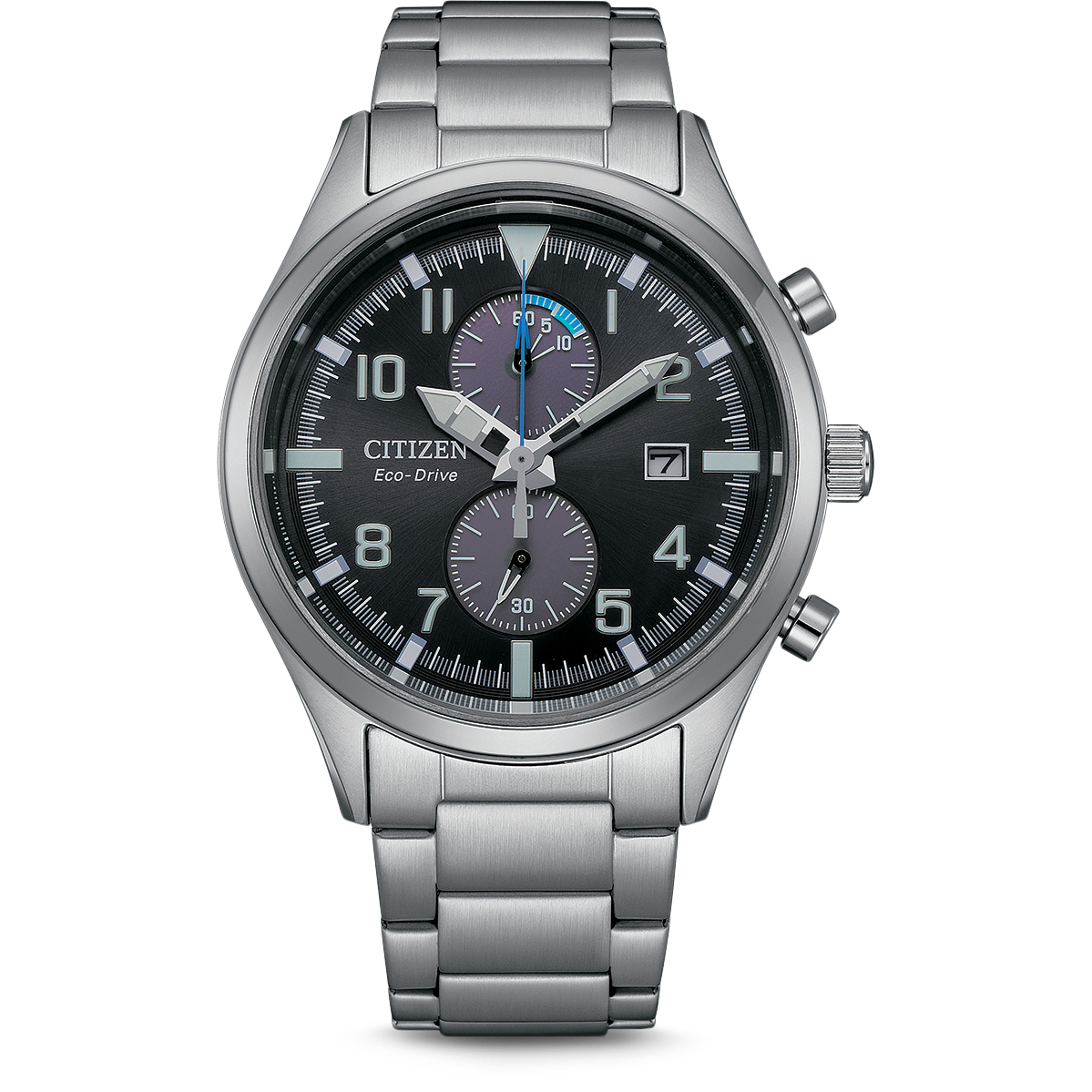 Citizen Eco-Drive Chronograph Men's Watch Black