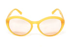 Calvin Klein Women's Sunglasses Oversized Cat Eye Yellow