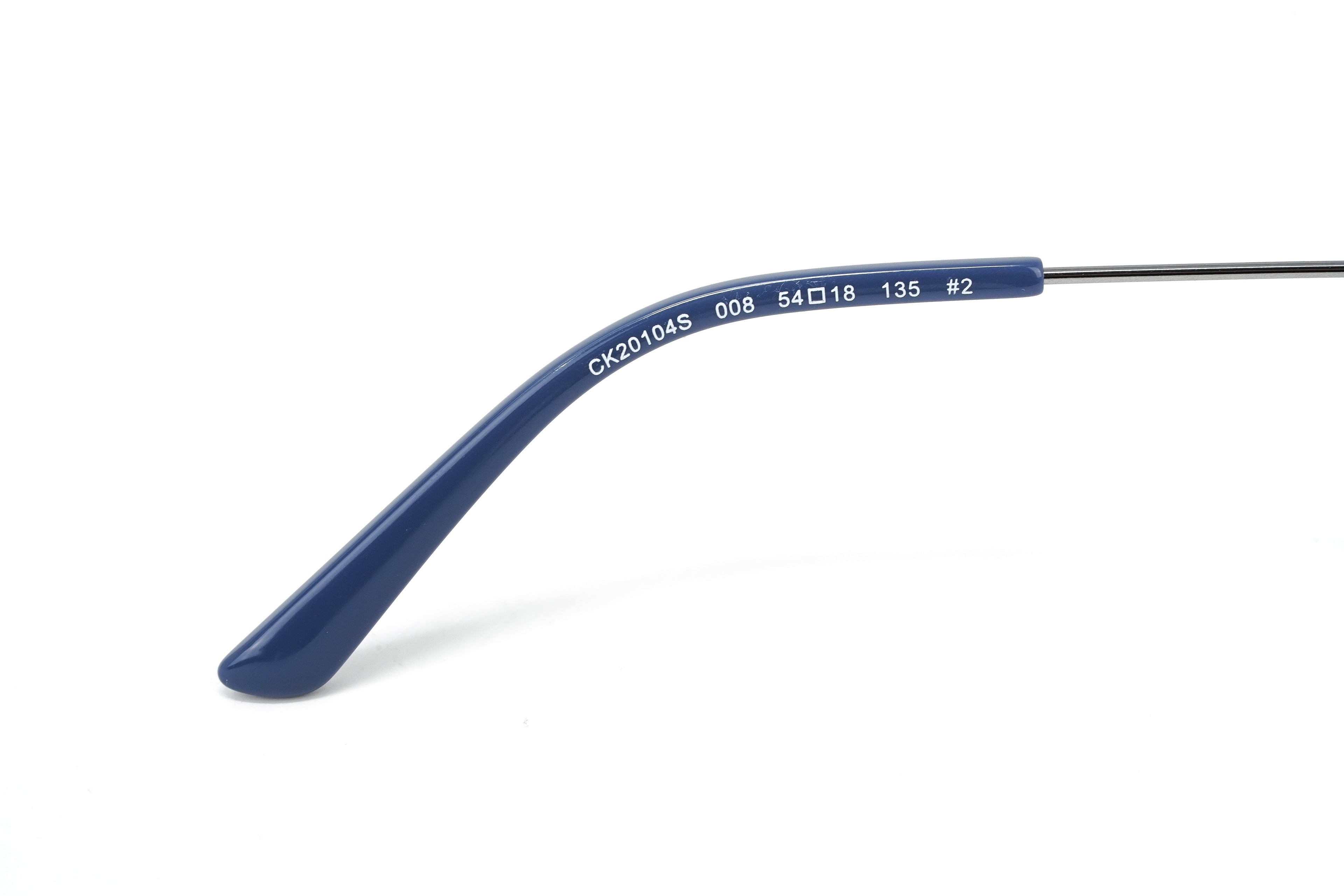 Calvin Klein Women's Sunglasses Round Purple/Gunmetal