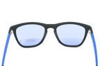 Calvin Klein Men's Sunglasses Classic Square Matte Black/Cobalt