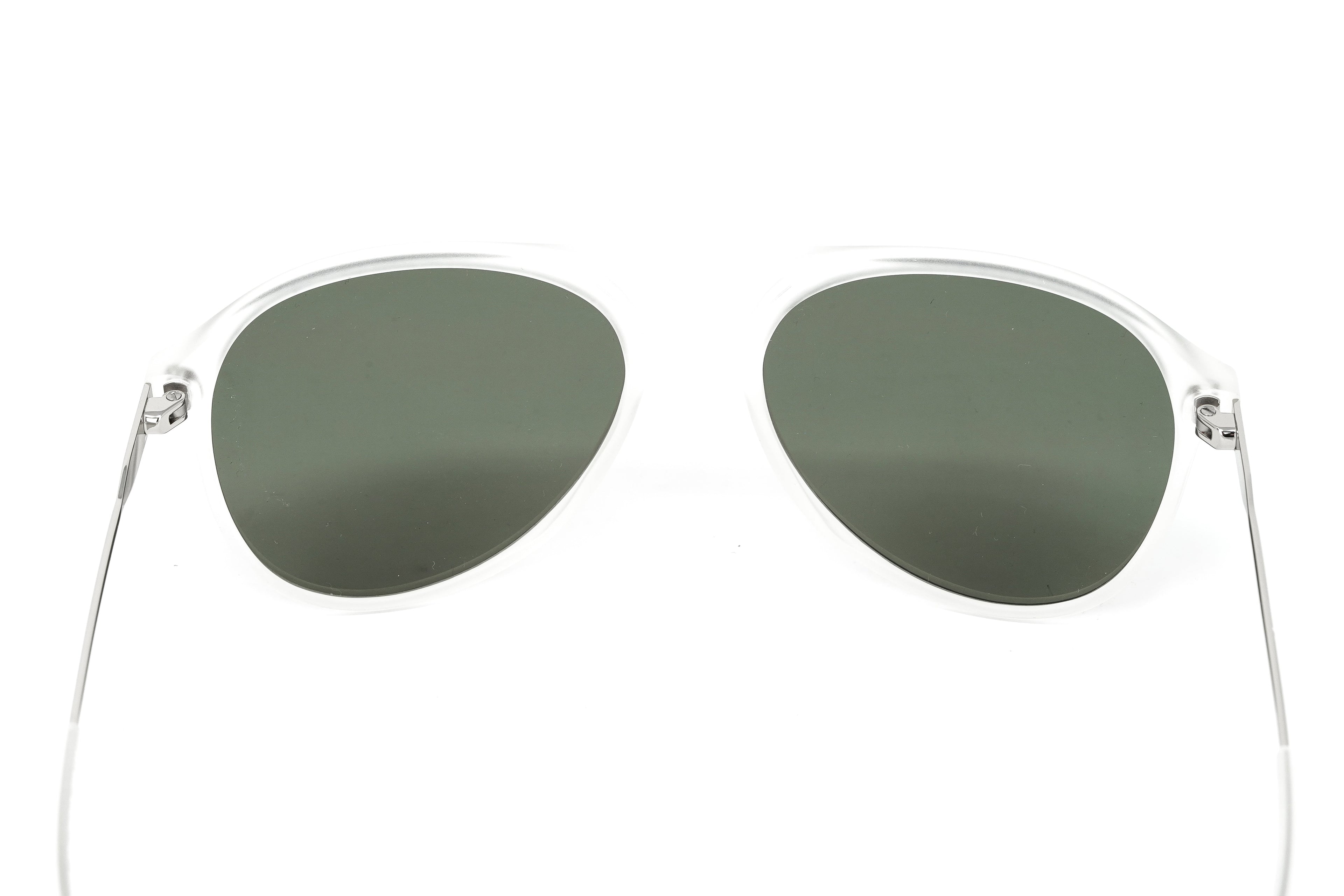 Calvin Klein Men's Sunglasses Pilot White
