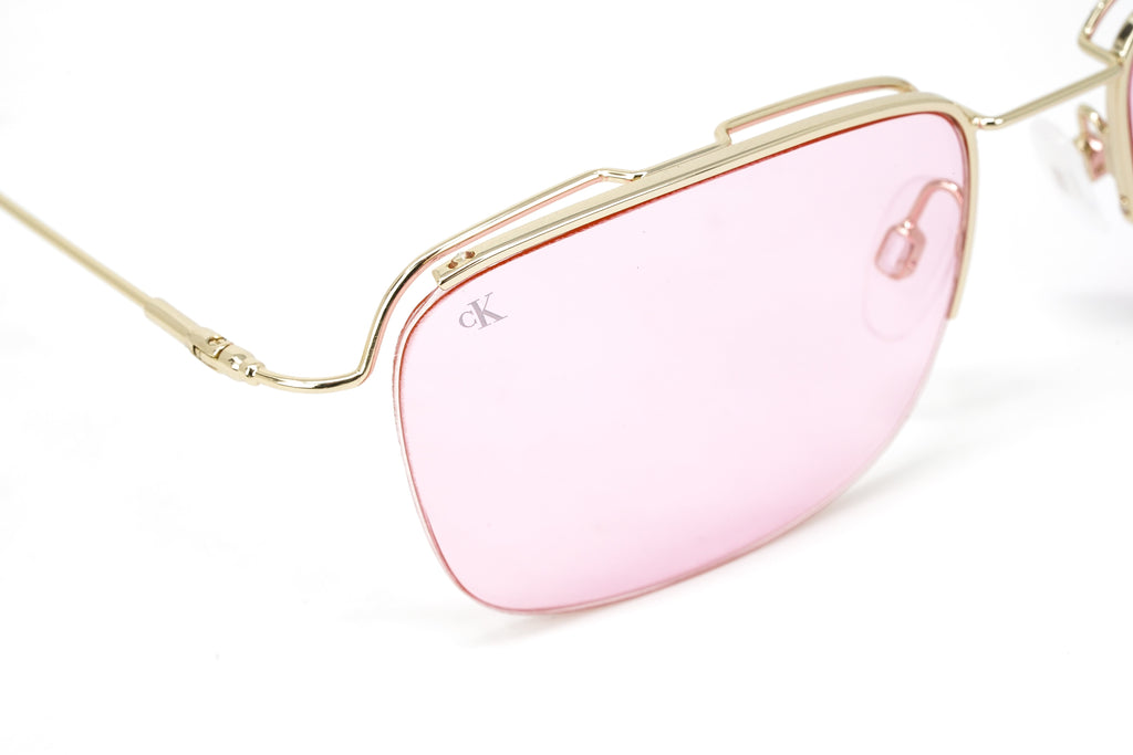 Calvin Klein Unisex Sunglasses Rectangular Pink