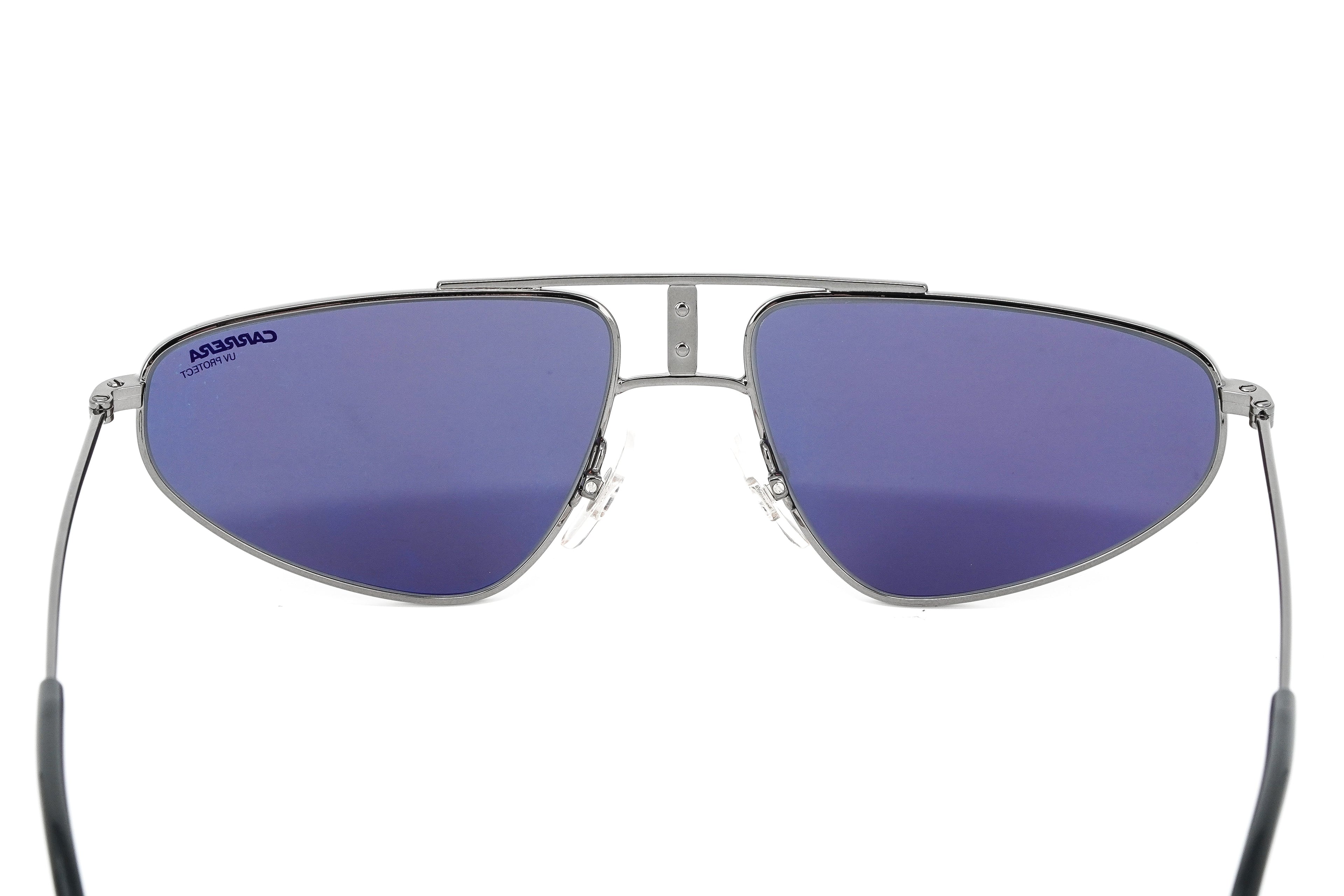 Carrera Unisex Sunglasses Angular Pilot Gunmetal/ Grey