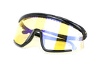Carrera Unisex Sunglasses Shield Wap-Around Black/Yellow
