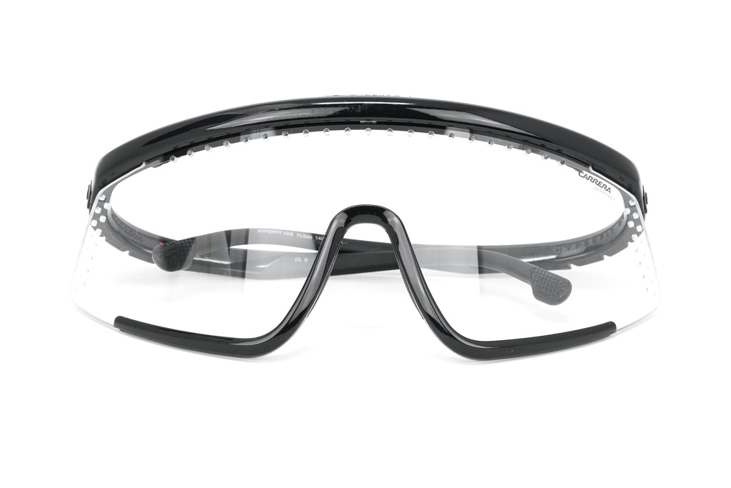 Carrera Unisex Sunglasses Shield Wap-Around Black/Clear