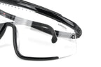 Carrera Unisex Sunglasses Shield Wap-Around Black/Clear