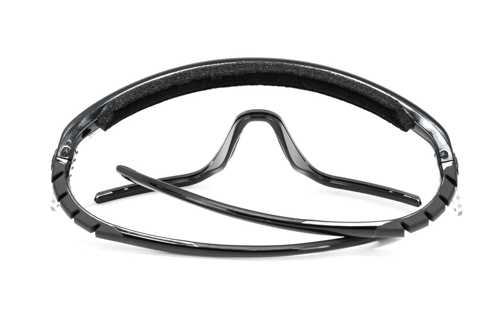 Carrera Unisex Sunglasses Shield Wap-Around Black/Clear