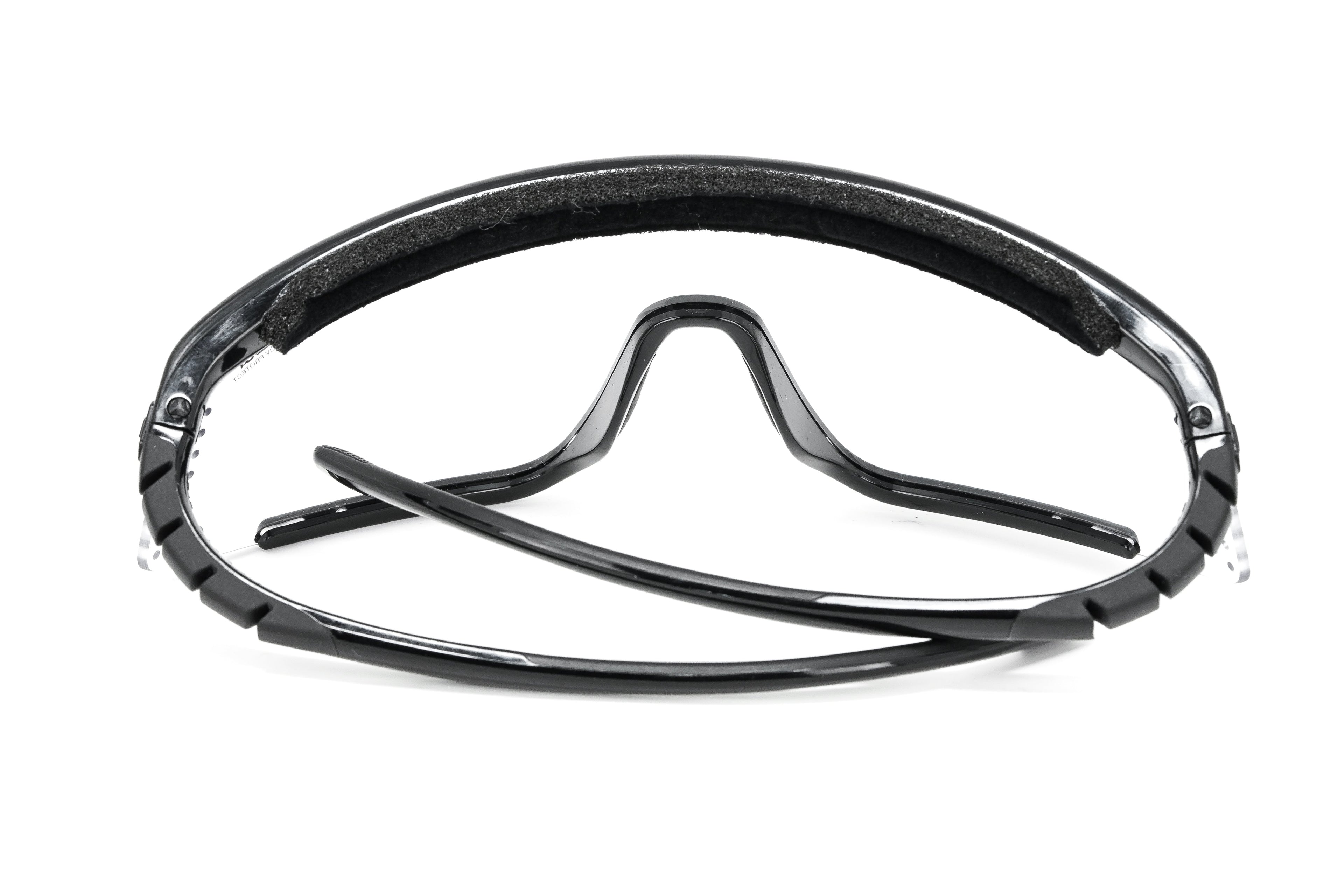 Carrera Unisex Sunglasses Shield Wap-Around Black/Clear