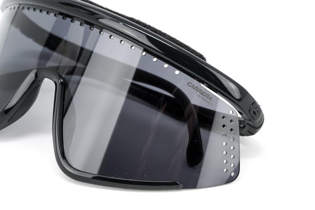 Carrera Unisex Sunglasses Shield Wap-Around Black/Grey