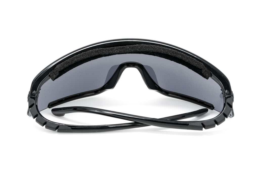 Carrera Unisex Sunglasses Shield Wap-Around Black/Grey